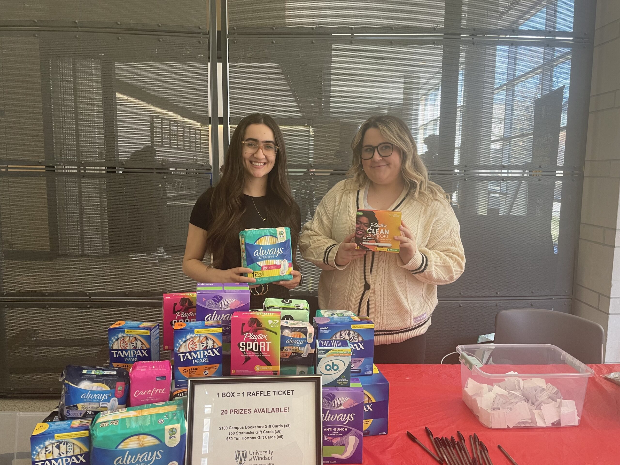 Tampon Tuesday Sparks Activism and Community Involvement at UWindsor in Addressing Period Poverty